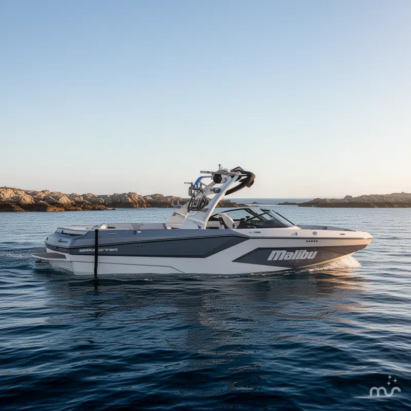 Slide: The Image of Malibu Wakesetter 24 MXZ 2025 - 2
