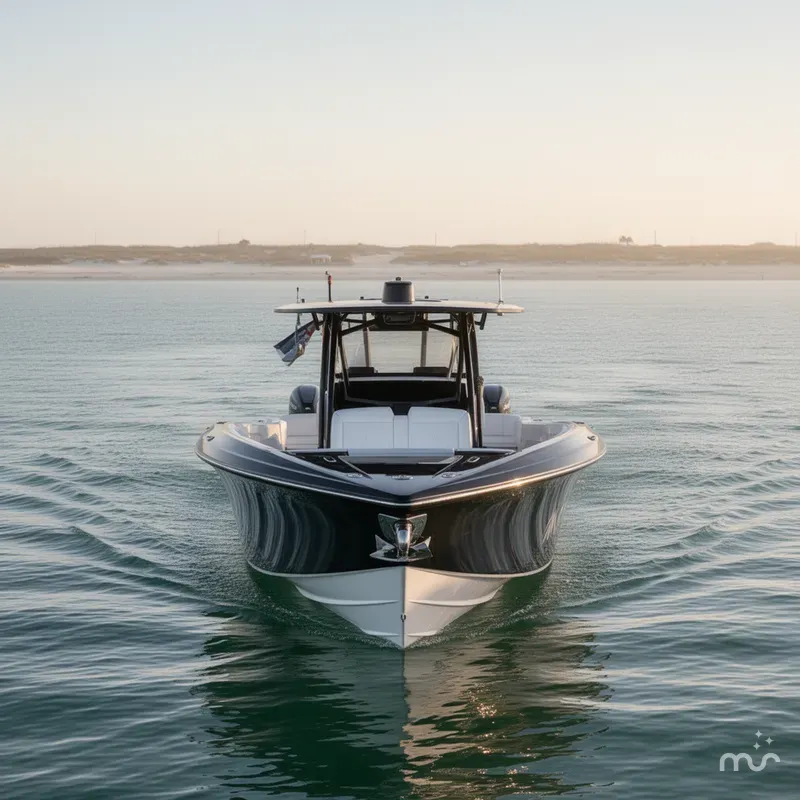 Slide: The Image of Nor-Tech 340 Sport Center Console 2025 - 2