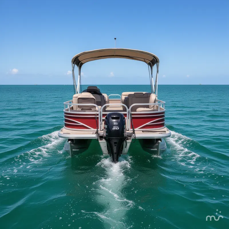 Slide: The Image of Sun Tracker Fishin' Barge 22 DLX 2021 - 2