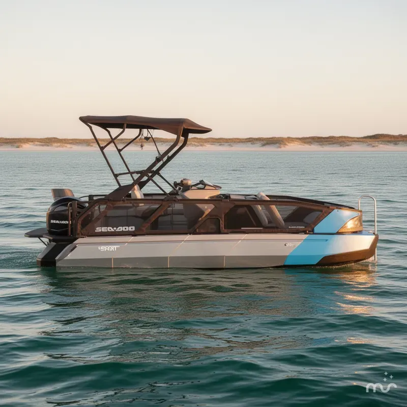 Slide: The Image of Sea-Doo Switch® Sport 21 - 230 hp Galvanized 2024 - 2