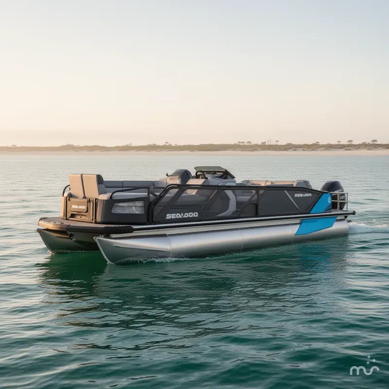 Slide: The Image of Sea-Doo Switch® Cruise 21 - 230 hp Galvanized 2024 - 0