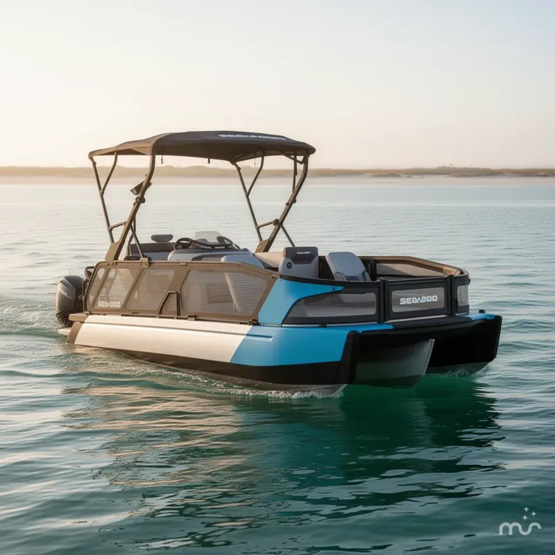 Slide: The Image of Sea-Doo Switch® Cruise 21 - 230 hp Galvanized 2024 - 1