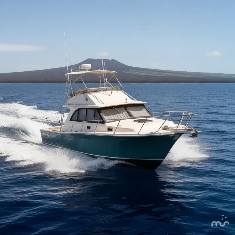 Slide: The Image of Marinette 28 Sport Fish Fly Bridge 1989 - 2
