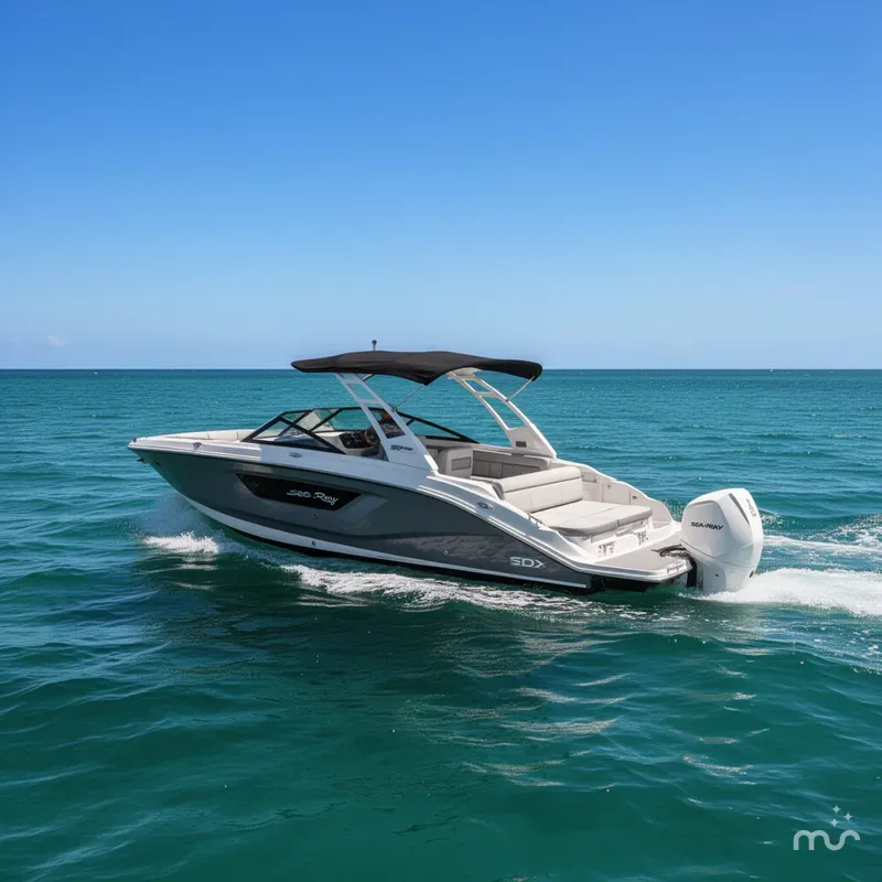 Slide: The Image of Sea Ray SDX 270 Outboard 2021 - 1
