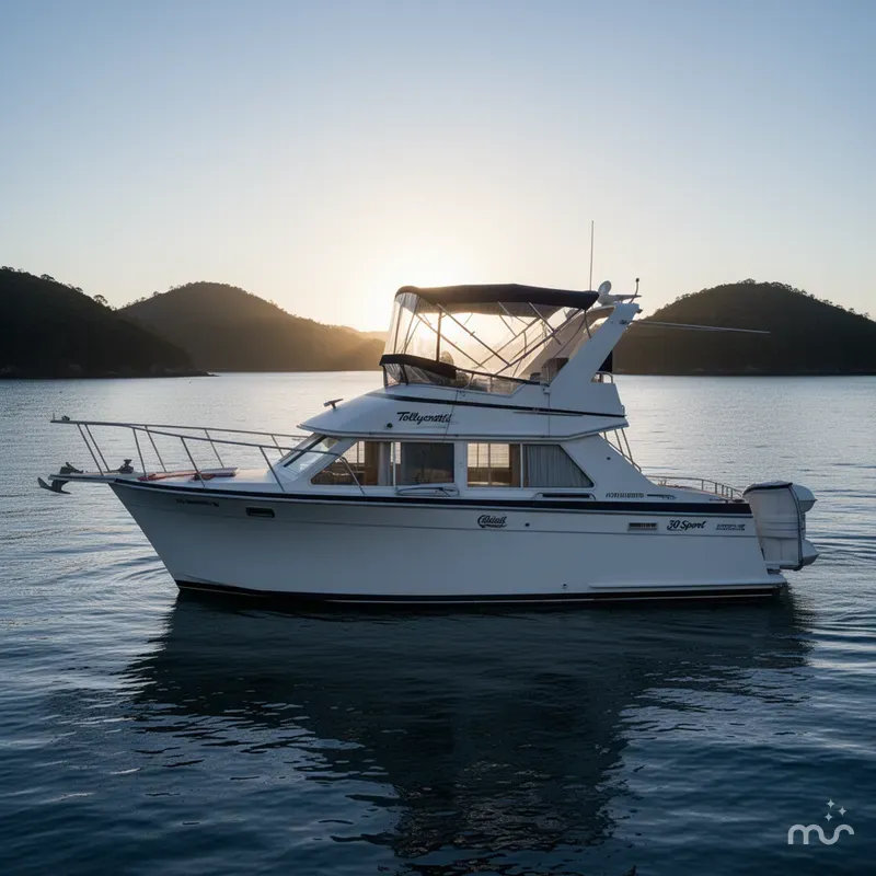 Slide: The Image of Tollycraft 30 Sport 1988 - 1
