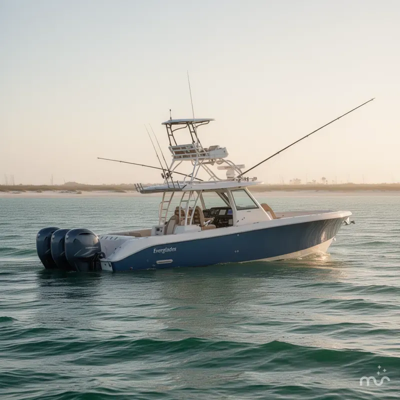 Slide: The Image of Everglades 395 Center Console 2021 - 0