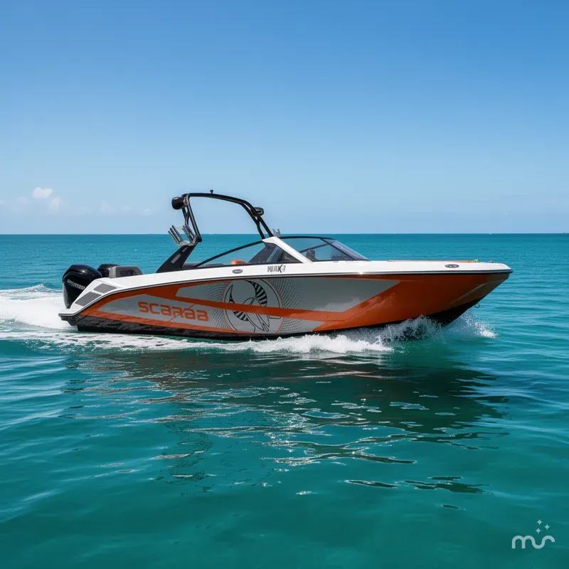 Slide: The Image of Scarab 235 LX Wake 2026 - 2
