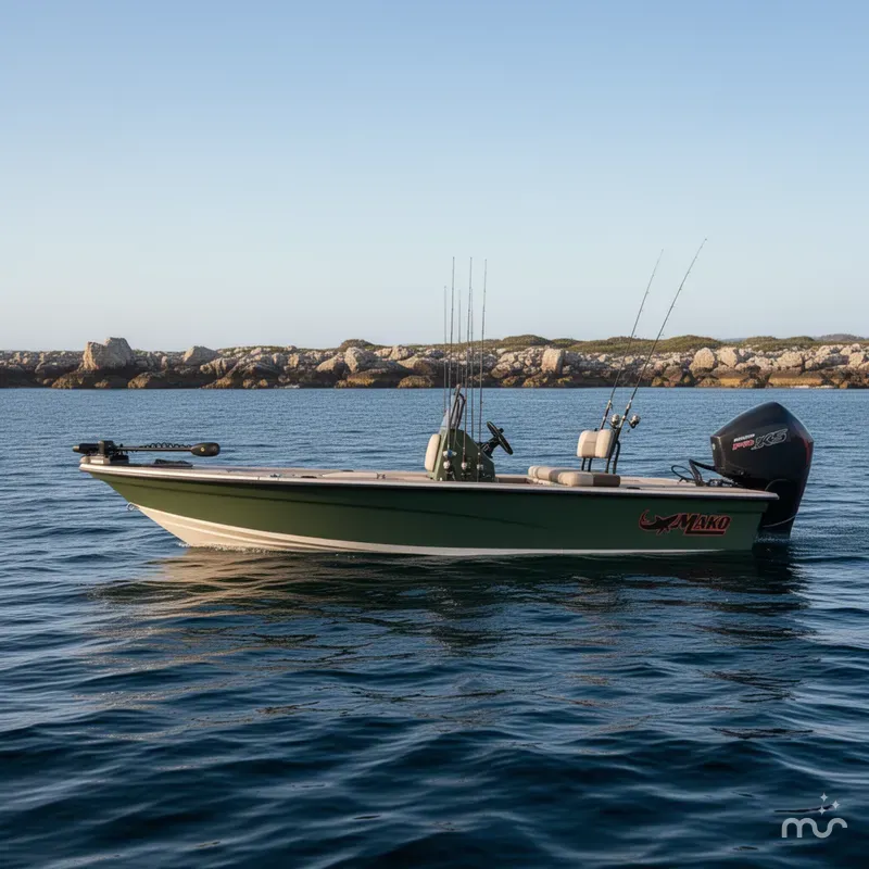 Slide: The Image of Mako 18 Pro Skiff Backwater Edition 2025 - 2