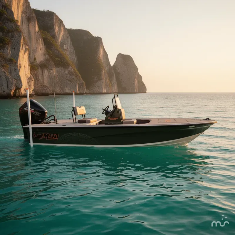 Slide: The Image of Mako 18 Pro Skiff Backwater Edition 2025 - 2