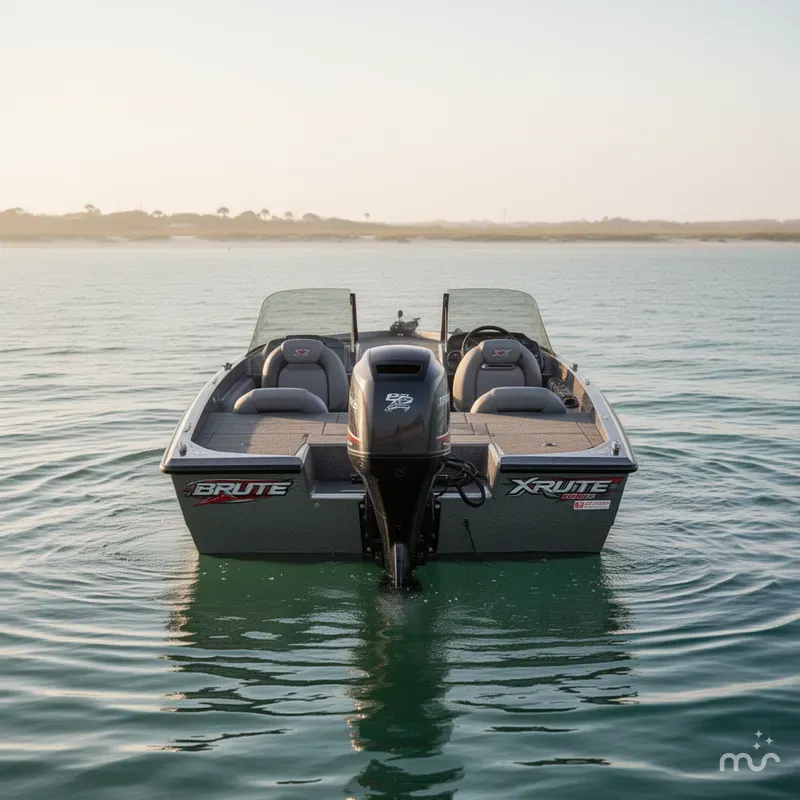 Slide: The Image of Xtreme Boats Brute 1648 SS Jet Tunnel 2025 - 2