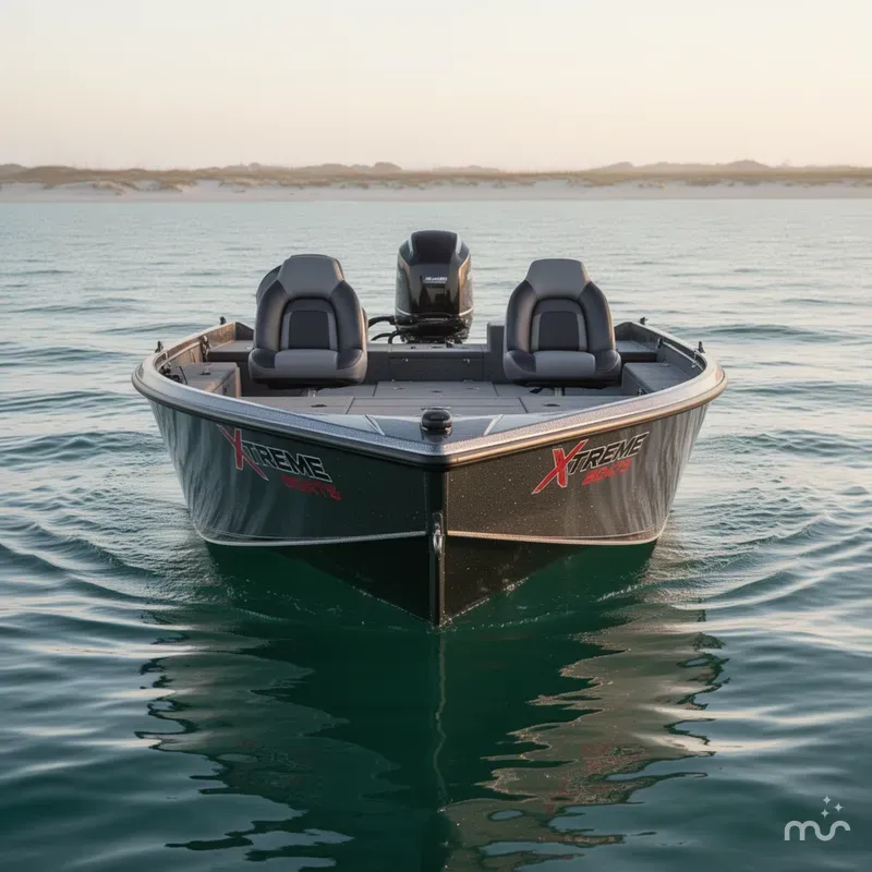 Slide: The Image of Xtreme Boats Brute 1648 SS Jet Tunnel 2025 - 3