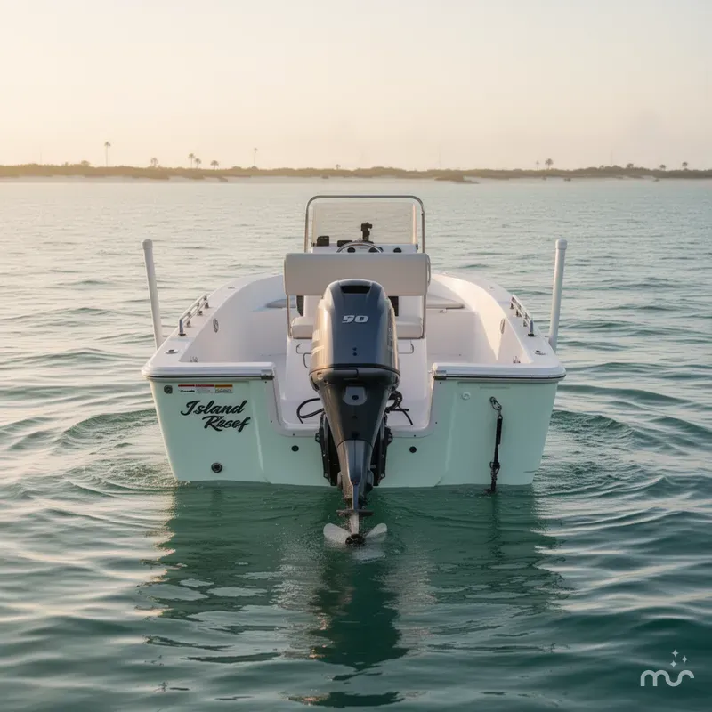 Slide: The Image of Sportsman Island Reef 17 Center Console 2016 - 3