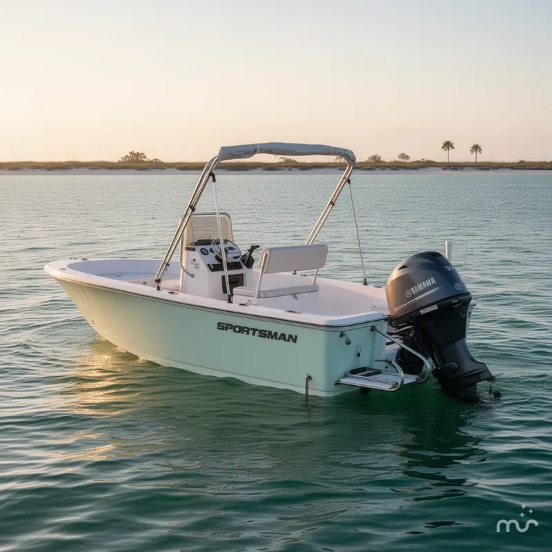 Slide: The Image of Sportsman Island Reef 17 Center Console 2016 - 4