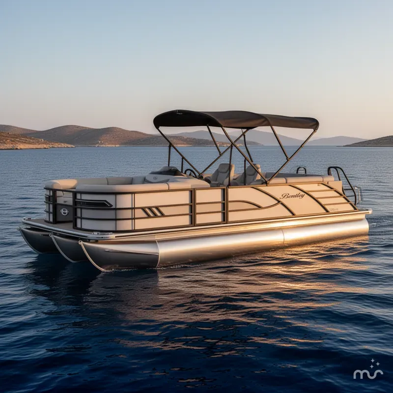 The Image of Bentley Pontoons Elite 223 Admiral Triple Tube Pkg 2025 - 0