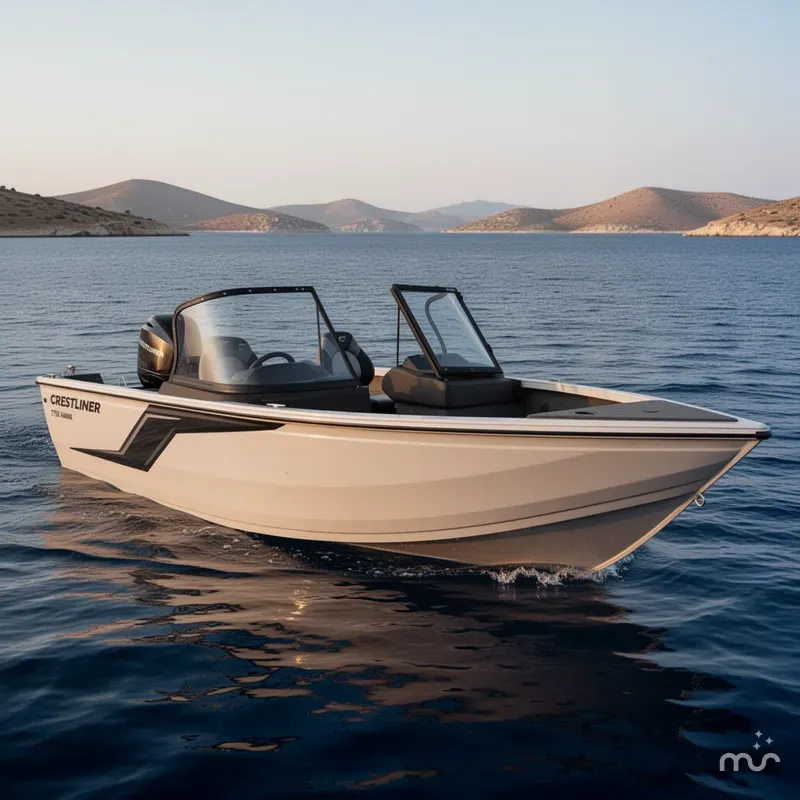 Slide: The Image of Crestliner 1750 Hawk 2025 - 2