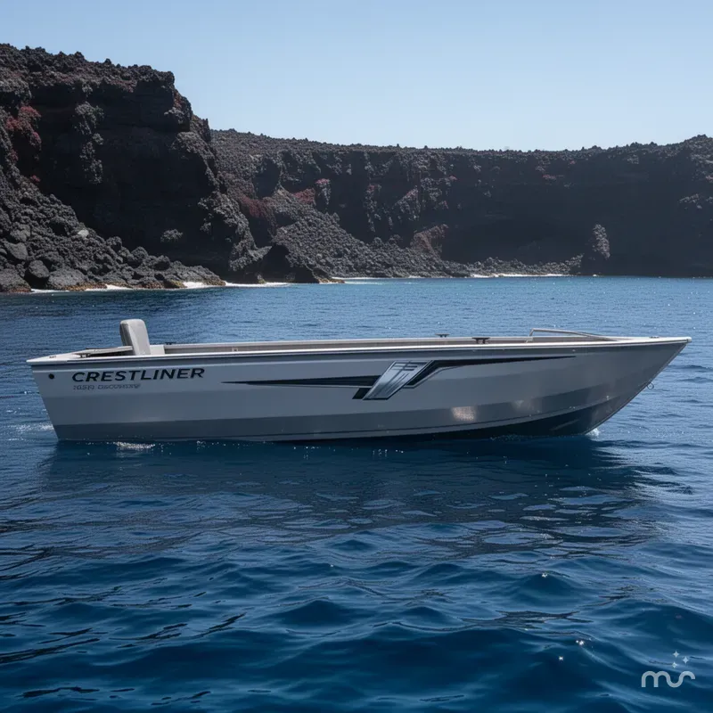 Slide: The Image of Crestliner 1650 Discovery Tiller 2025 - 2