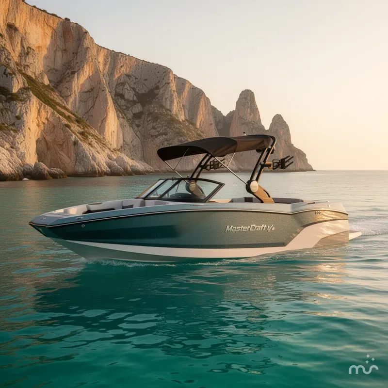 Slide: The Image of MasterCraft NXT24 - 3K Rebate Eligible 2025 - 2