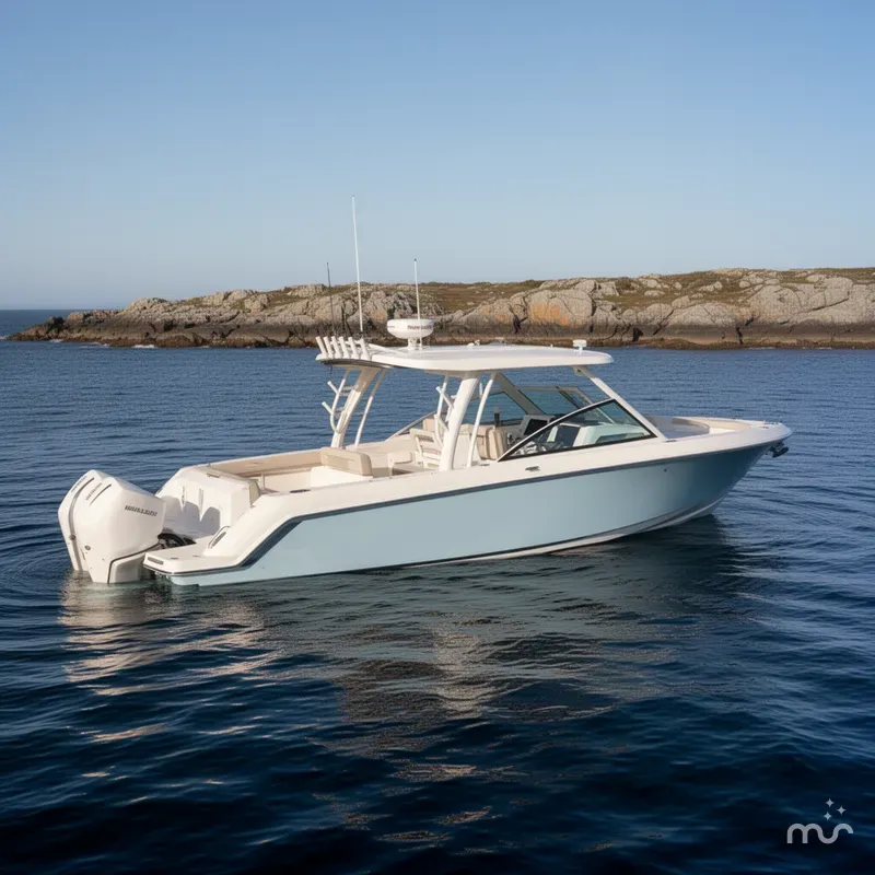 Slide: The Image of Boston Whaler 320 Vantage 2021 - 2