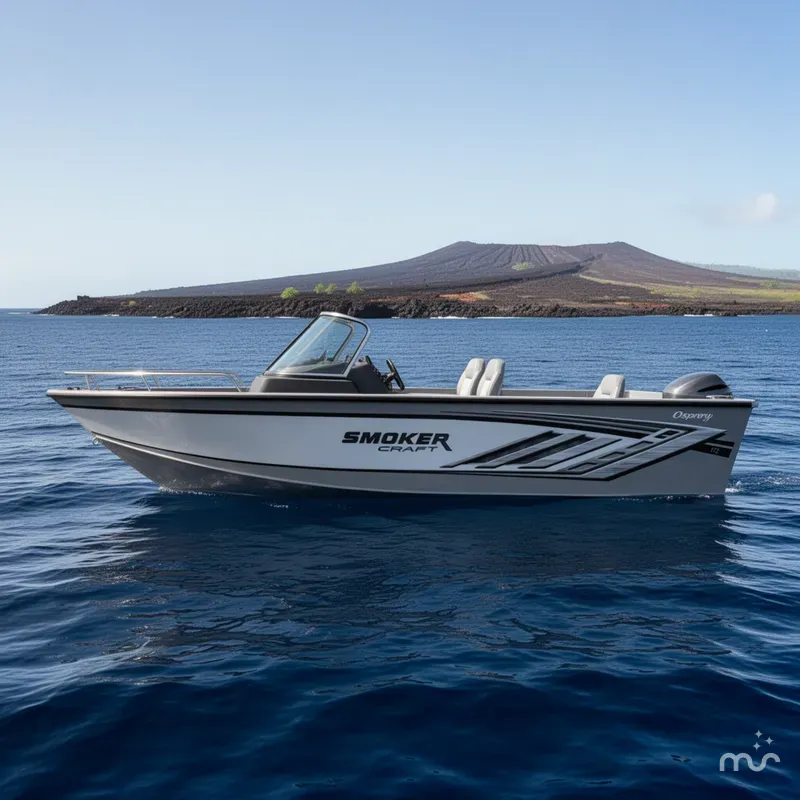 Slide: The Image of Smoker Craft Osprey 172 2025 - 2