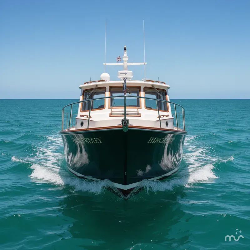 Slide: The Image of Hinckley Yachts Picnic Boat 37 MKIII 2014 - 2