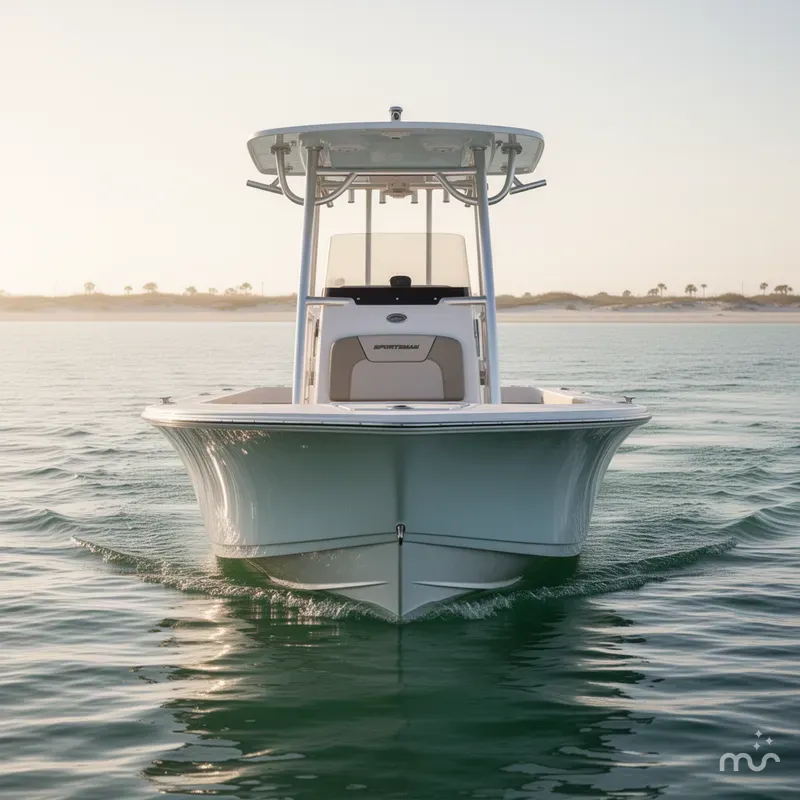 Slide: The Image of Sportsman Masters 247 Bay Boat 2021 - 1