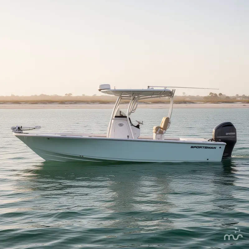 Slide: The Image of Sportsman Masters 247 Bay Boat 2021 - 2
