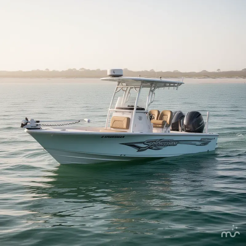 Slide: The Image of Sportsman Masters 247 Bay Boat 2021 - 4