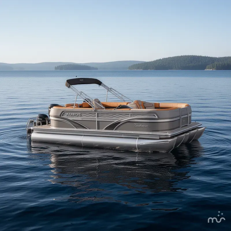 Slide: The Image of Tahoe Aura 1985 Quad Lounge & 50HP 4-Stroke EFI 2025 - 2