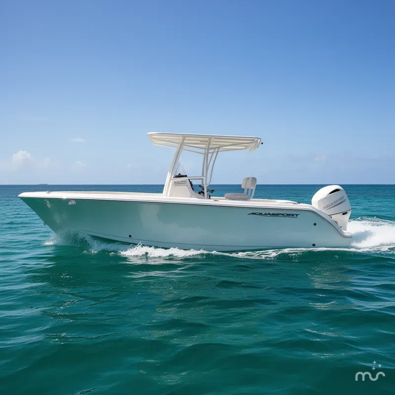 Slide: The Image of Aquasport 2200 AQUA SPORT CENTER CONSOLE 2025 - 2