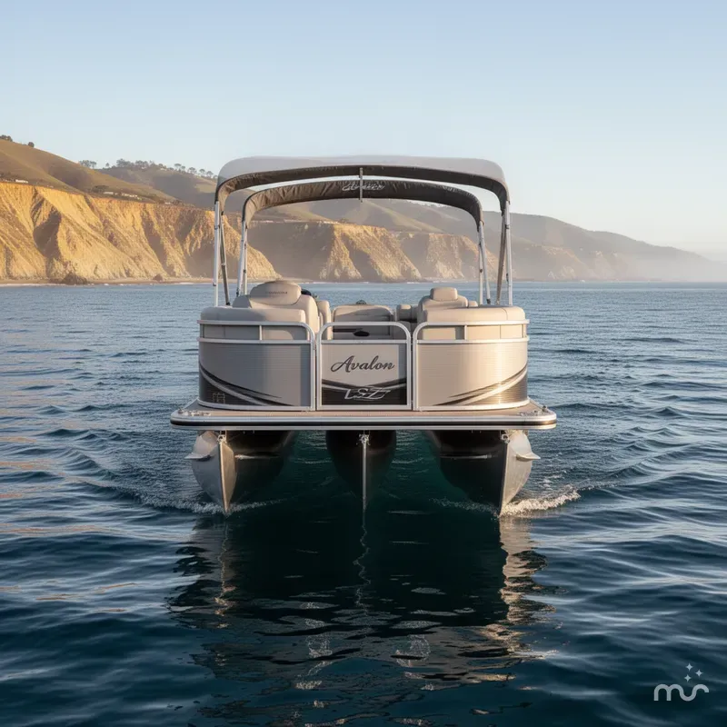 Slide: The Image of Avalon LSZ Rear Lounger 24' w/ 200HP Mercury! 2020 - 3