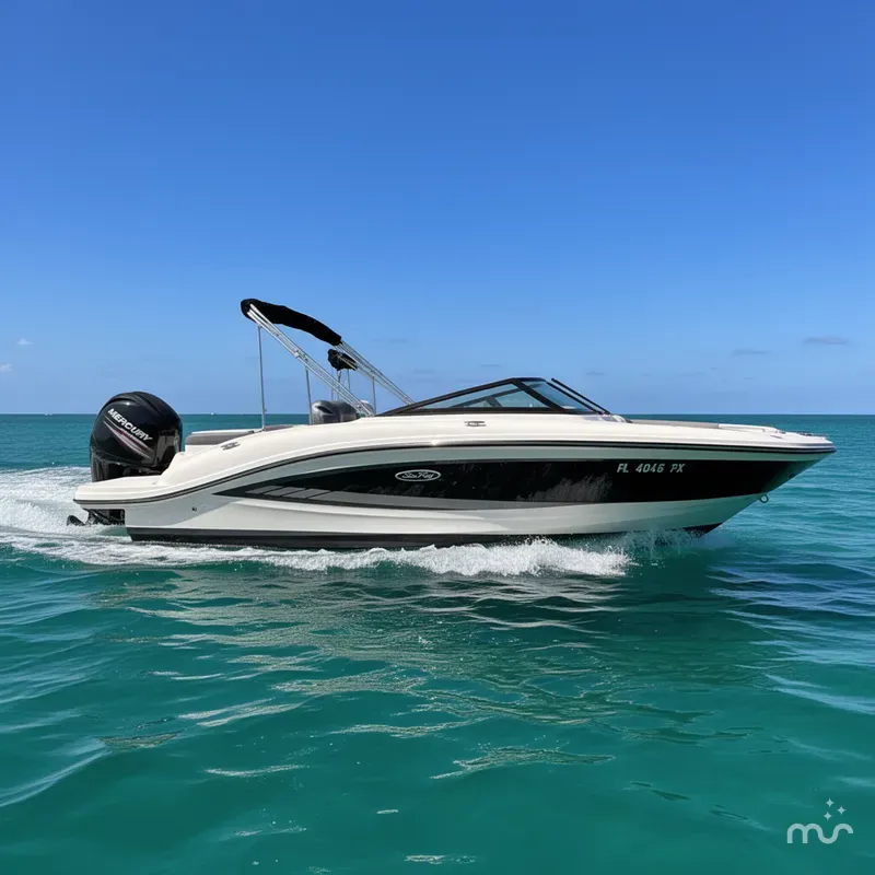 Slide: The Image of Sea Ray 19 SPX OB 2015 - 0