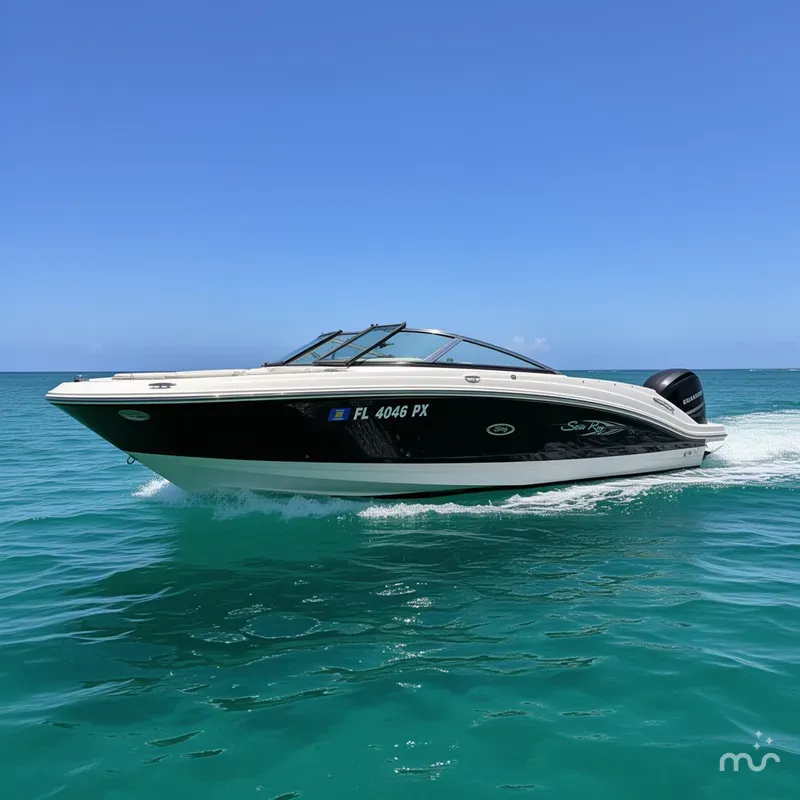 Slide: The Image of Sea Ray 19 SPX OB 2015 - 1