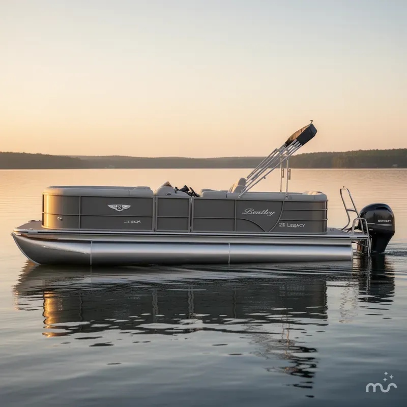 Slide: The Image of Bentley Pontoons LEGACY CRUISE XL 20', 22' & 24' MODELS 2025 - 1
