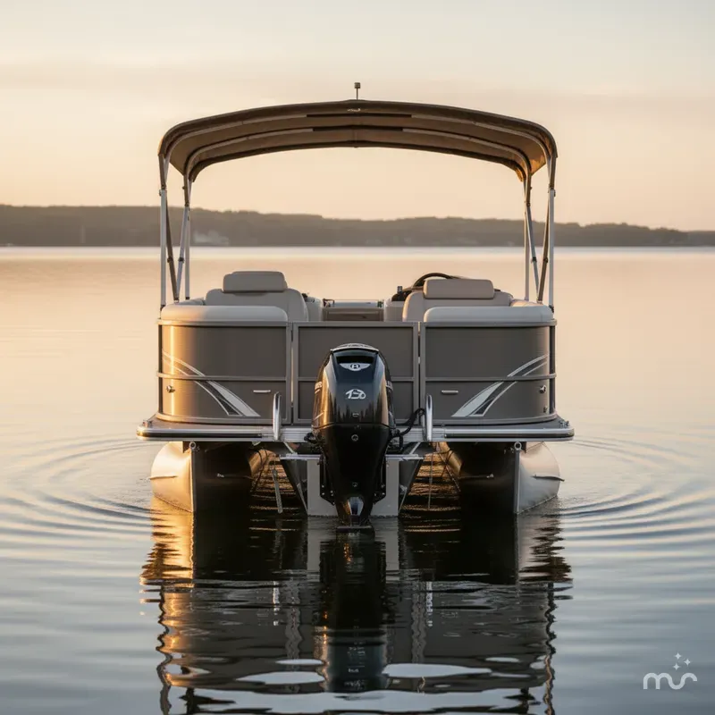 Slide: The Image of Bentley Pontoons LEGACY CRUISE XL 20', 22' & 24' MODELS 2025 - 2