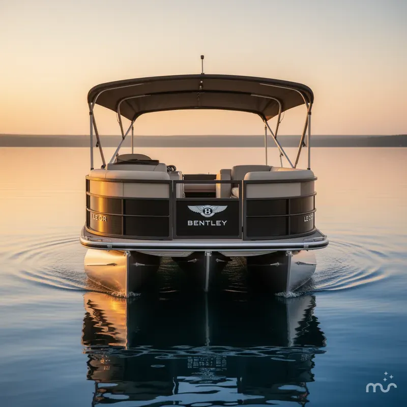 Slide: The Image of Bentley Pontoons LE CR 16', 18 & 20' MODELS 2025 - 1