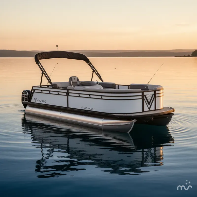 Slide: The Image of Viaggio Lago V-Series C MODEL 18', 20' & 22' 2025 - 2