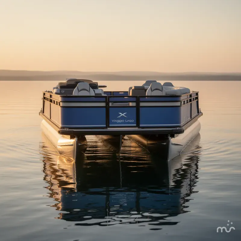 Slide: The Image of Viaggio Lago X Series F MODEL 18', 20' & 22' 2025 - 1