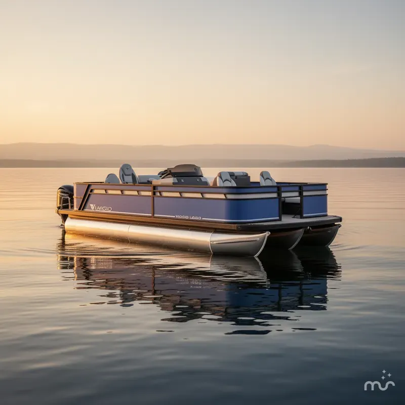 Slide: The Image of Viaggio Lago X Series F MODEL 18', 20' & 22' 2025 - 2
