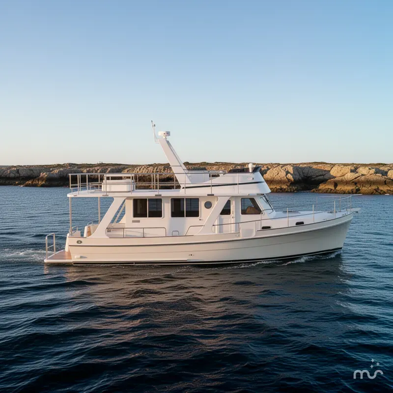 Slide: The Image of Helmsman Trawlers 38 Sedan 2026 - 2
