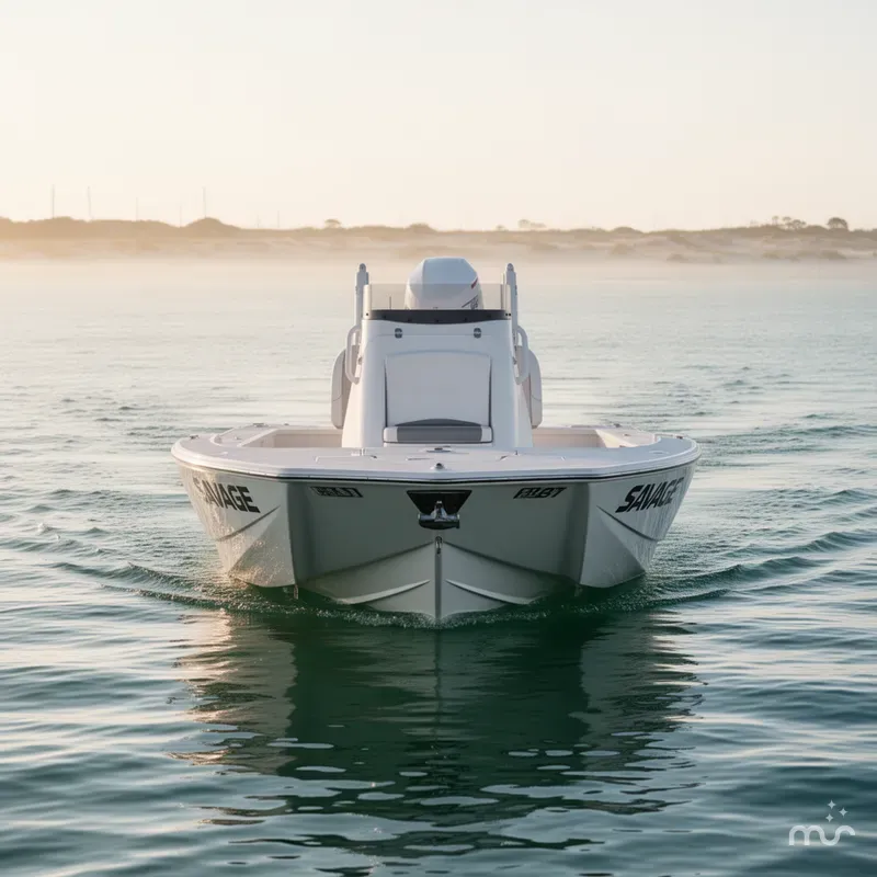 Slide: The Image of Turner Boatworks 24 SAVAGE 2025 - 1
