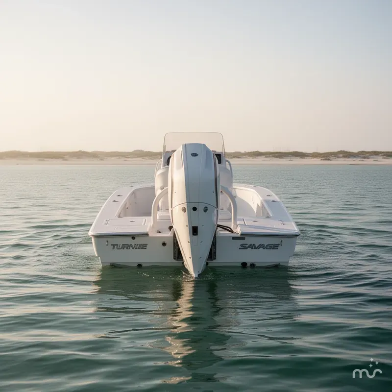 Slide: The Image of Turner Boatworks 24 SAVAGE 2025 - 2