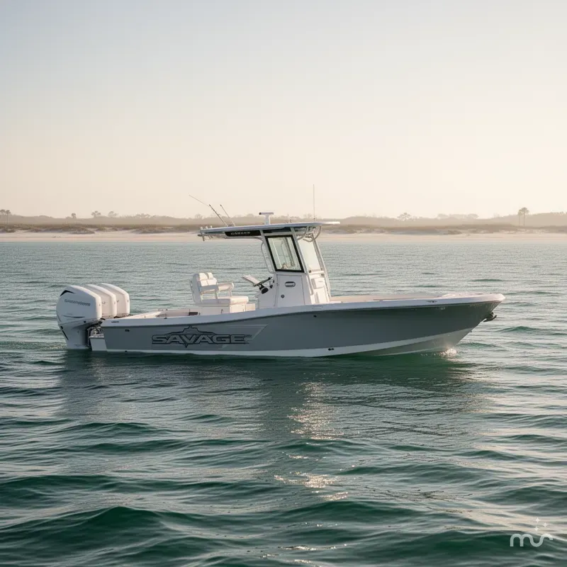 Slide: The Image of Turner Boatworks 24 SAVAGE 2025 - 3