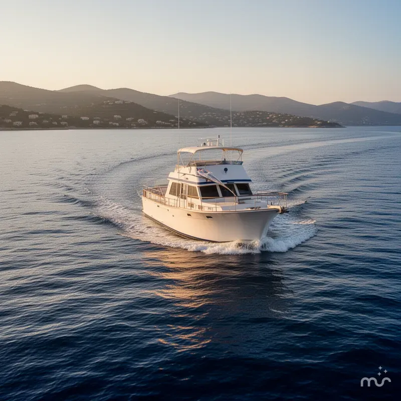 Slide: The Image of Tollycraft 48 Cockpit Motor Yacht 1976 - 2