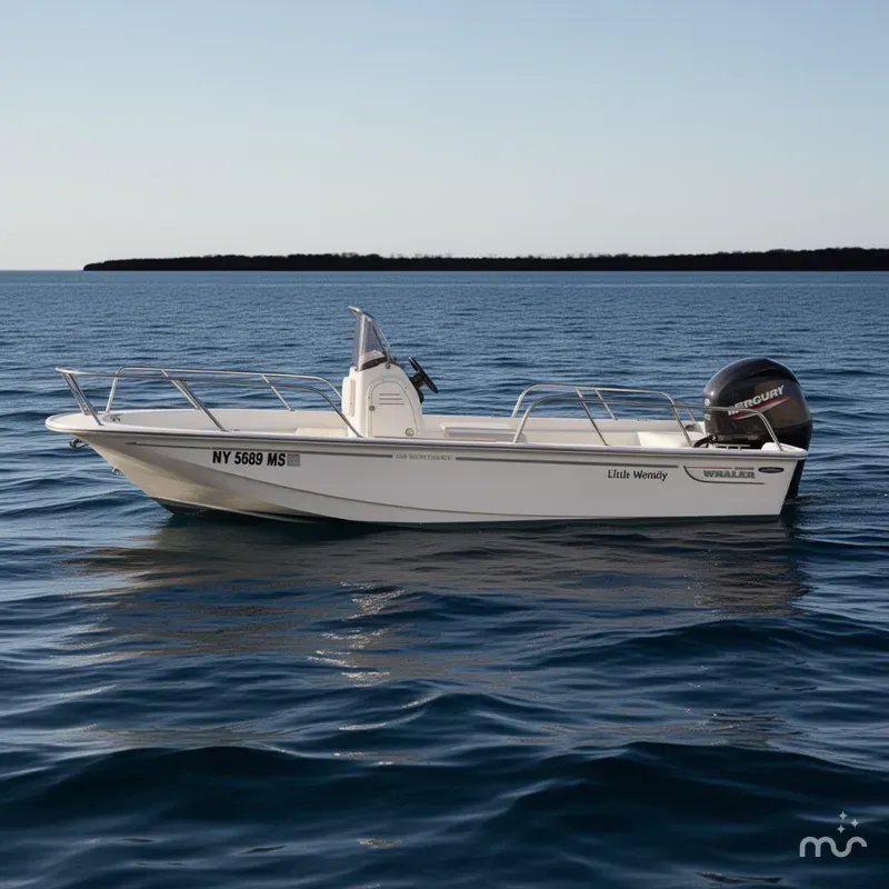 Slide: The Image of Boston Whaler 150 Montauk 2022 - 1