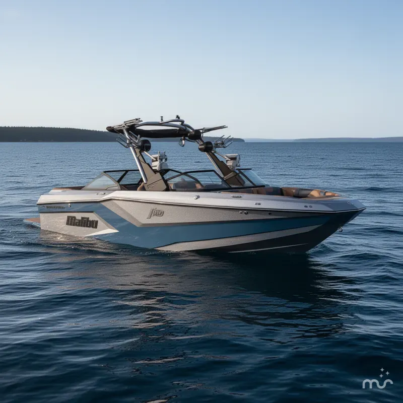 Slide: The Image of Malibu Wakesetter 22 MXZ 2025 - 2