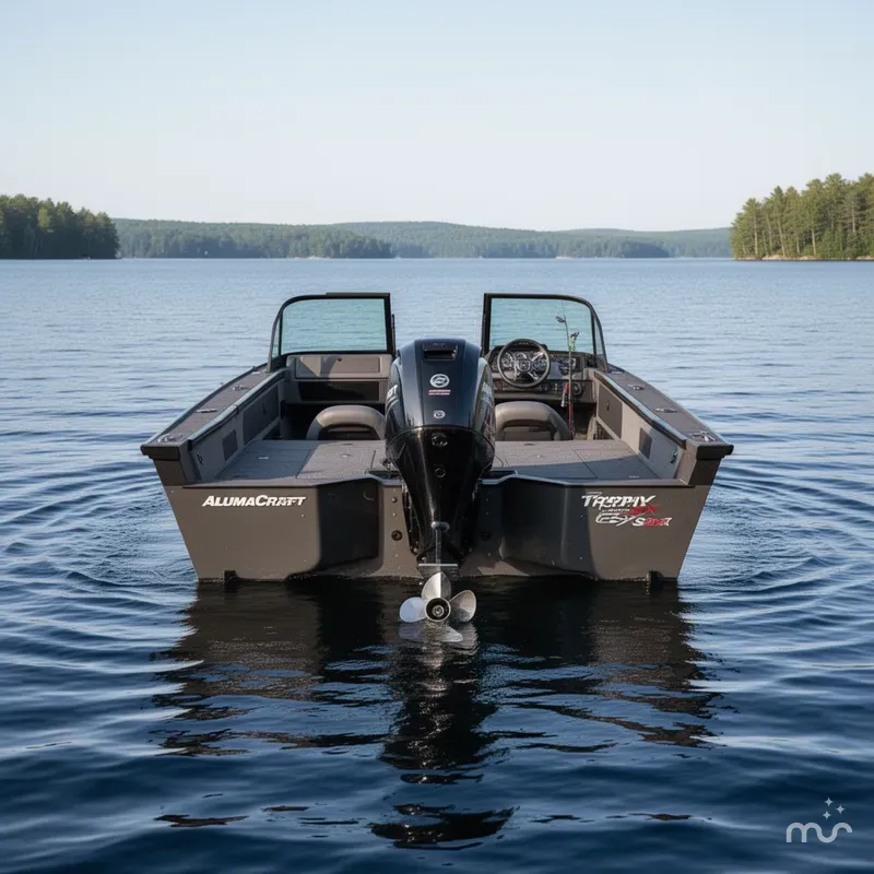 Slide: The Image of Alumacraft Trophy 185X Sport 2025 - 2