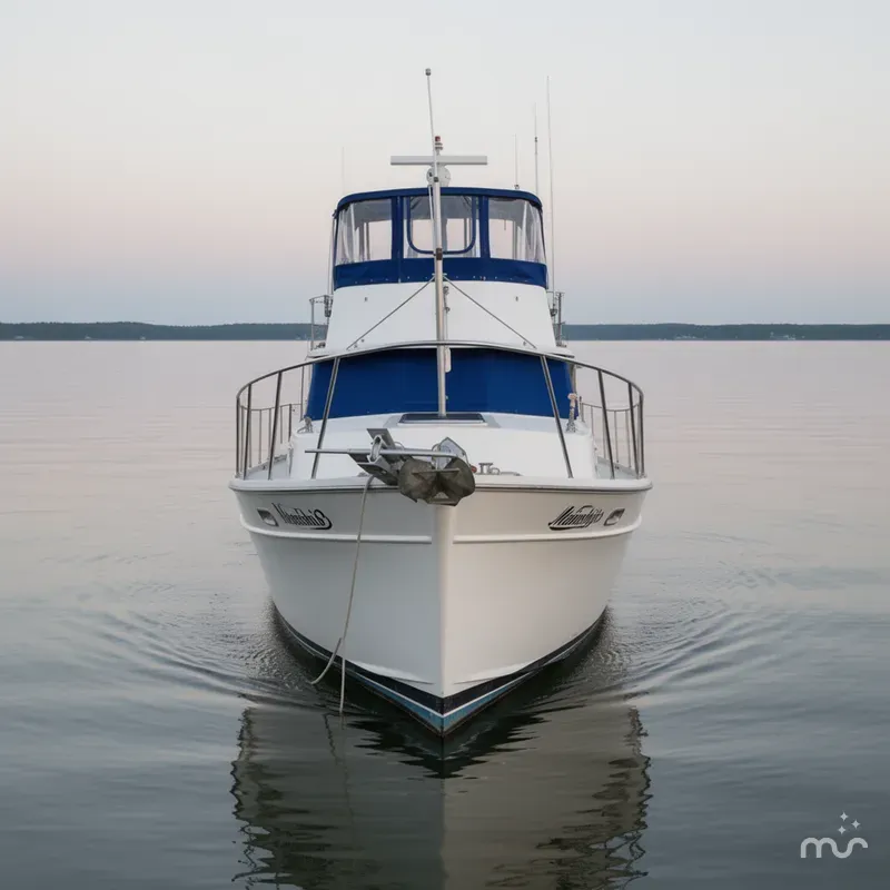 Slide: The Image of Mainship 34 Trawler 1980 - 1