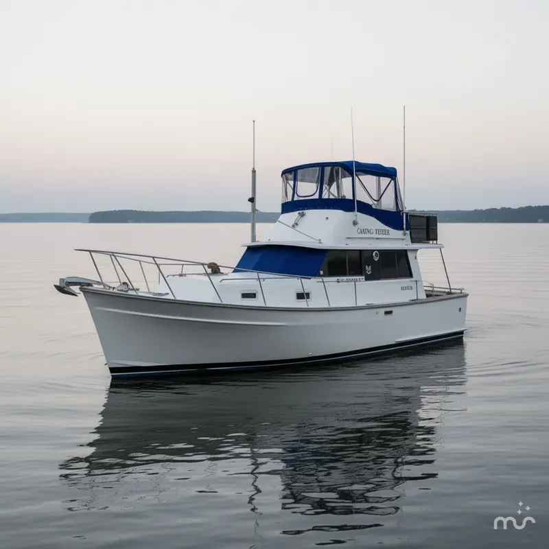 Slide: The Image of Mainship 34 Trawler 1980 - 2