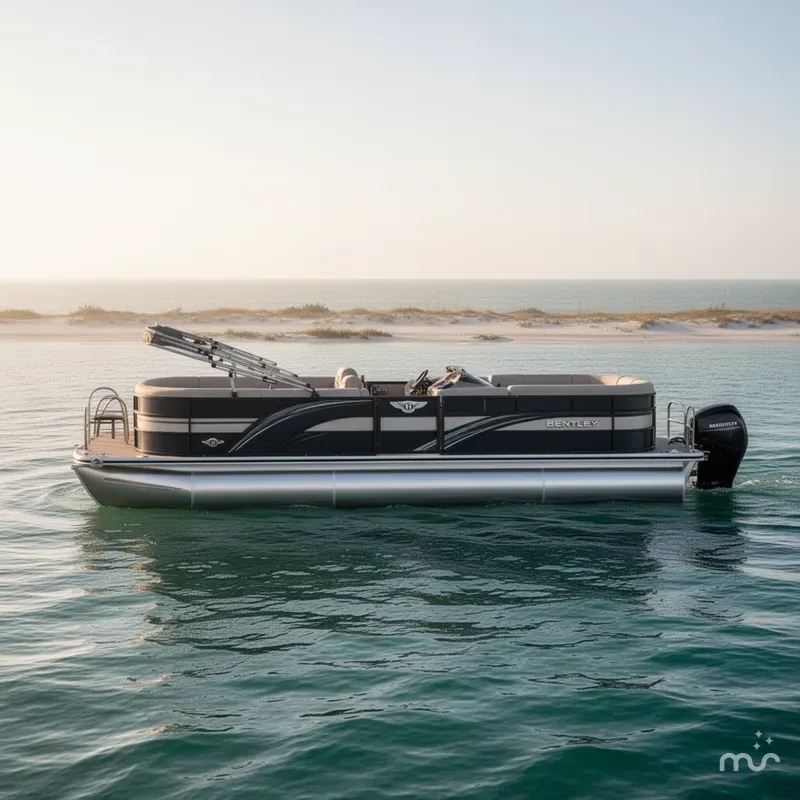 Slide: The Image of Bentley Pontoons Legacy Navigator 223 2025 - 0