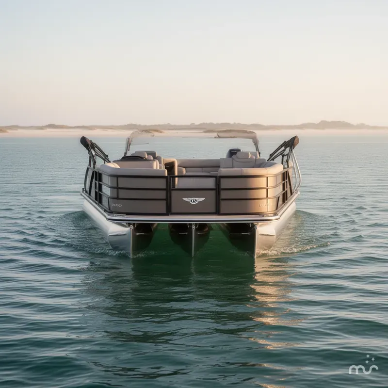 Slide: The Image of Bentley Pontoons Legacy Navigator 243 2025 - 1